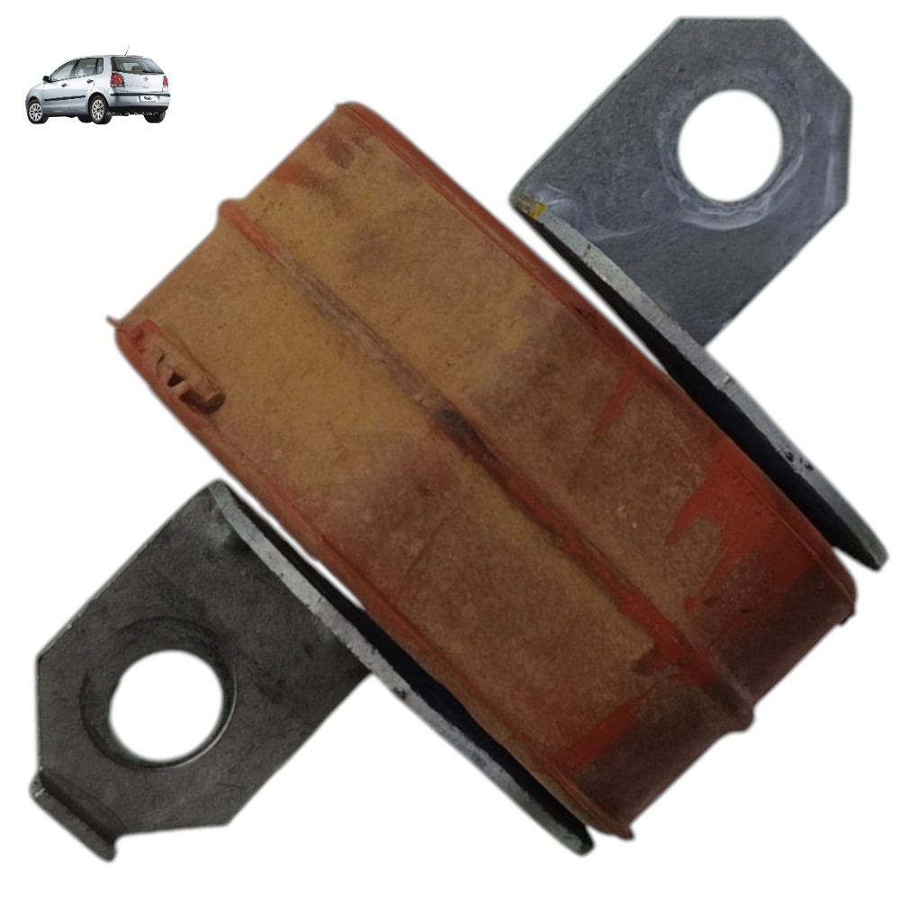 Coxim Escapamento Central Vw Polo Hatch 2007 2008 2009 2010 1