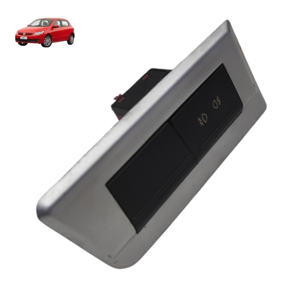 Botão Moldura Farol Milha Vw Gol Voyage G5 2009 2010 2011 12