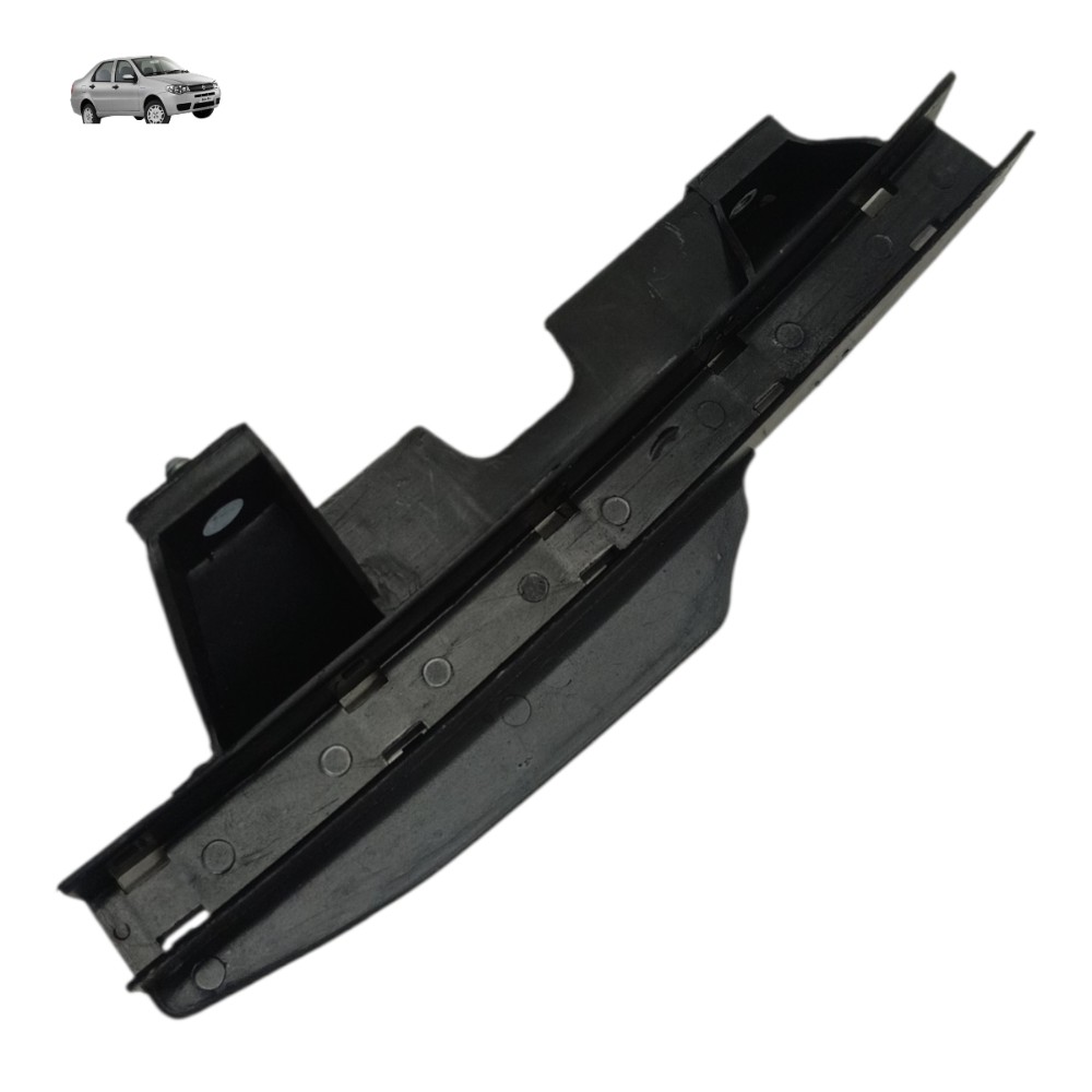 Guia Vidro Traseira Esquerda Fiat Siena Palio 2010 2011 2012 Preto 1