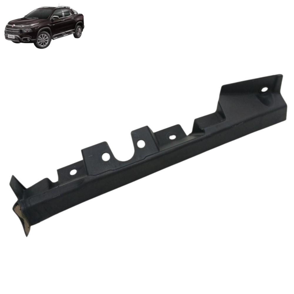 Moldura esquerda tampa traseira fiat toro 2021 2020 2019