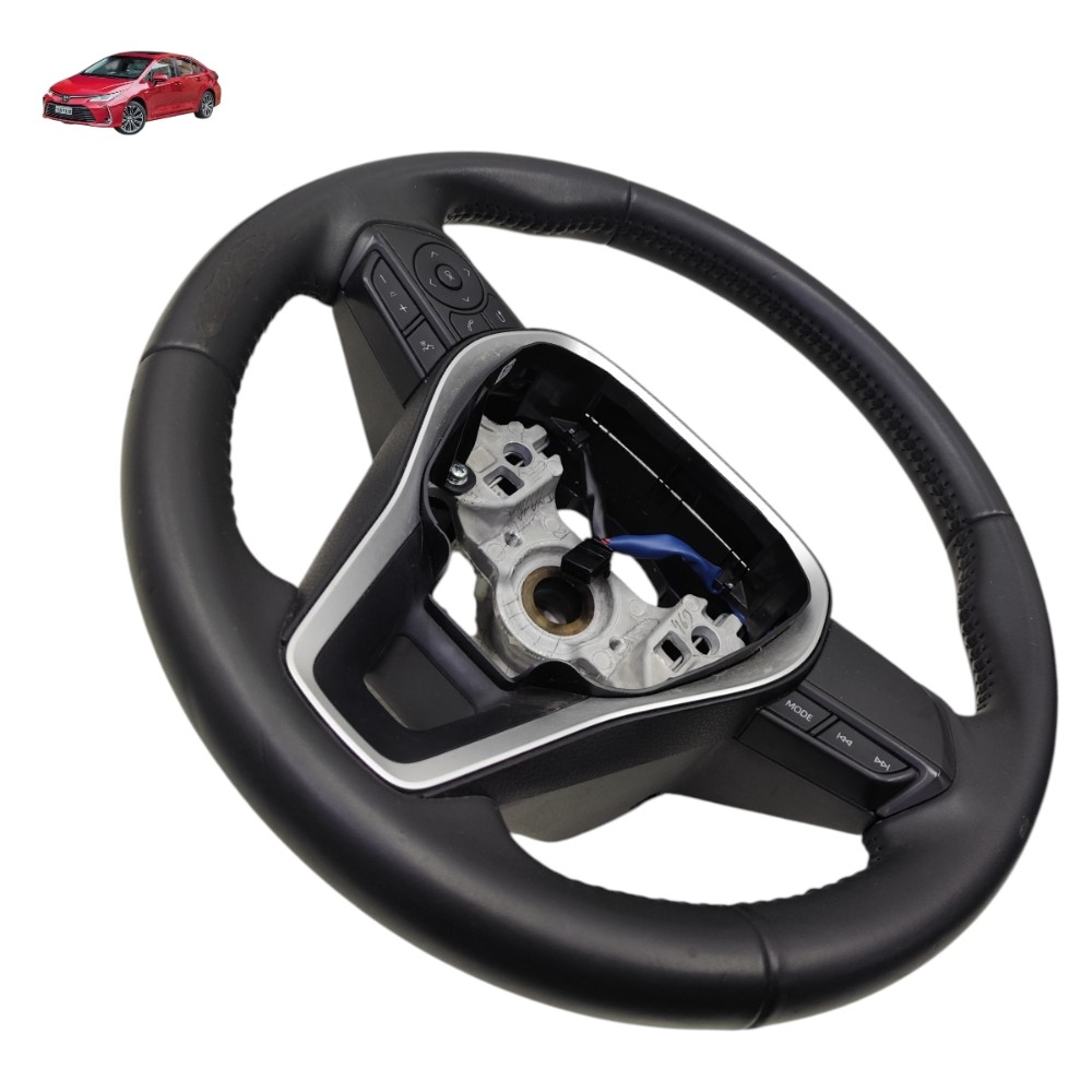Volante Direção Toyota Corolla 2021 2022 2023 2024 2025 Preto