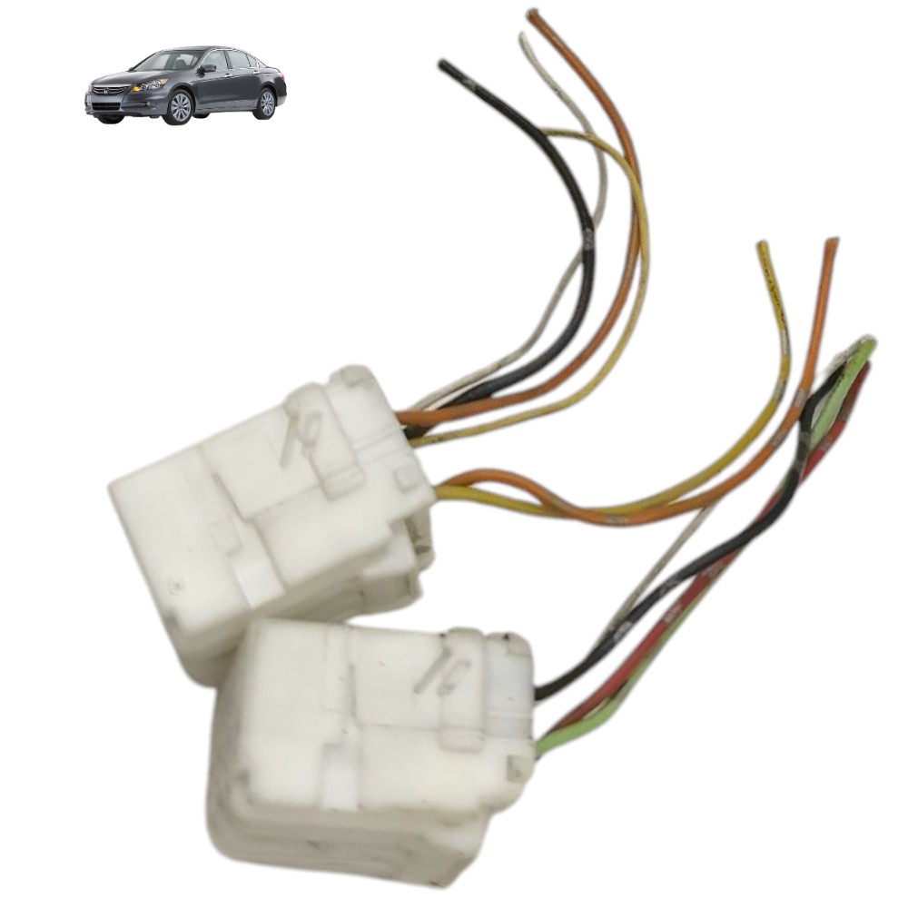 Par Plug Conector Fechadura Dianteira Honda Accord 2011 2010 1