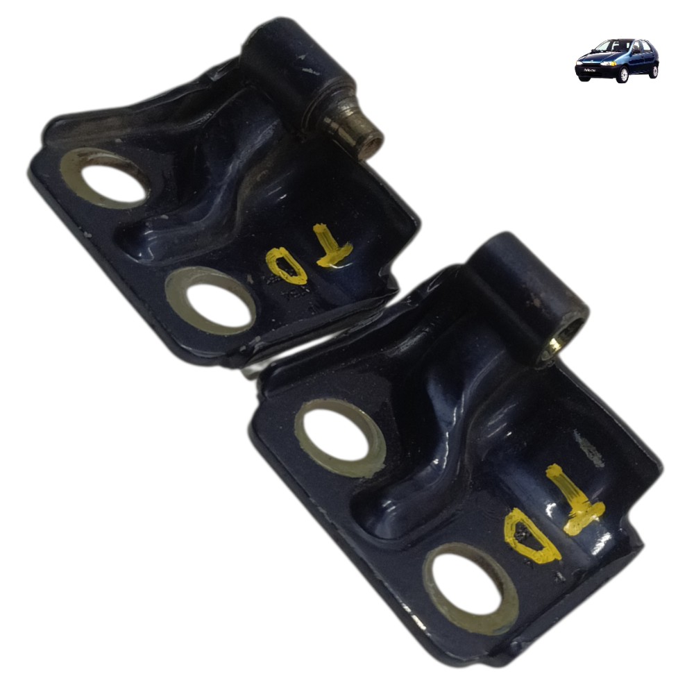 Par dobradiça porta traseira direita Fiat Palio 1996 1997 98 1
