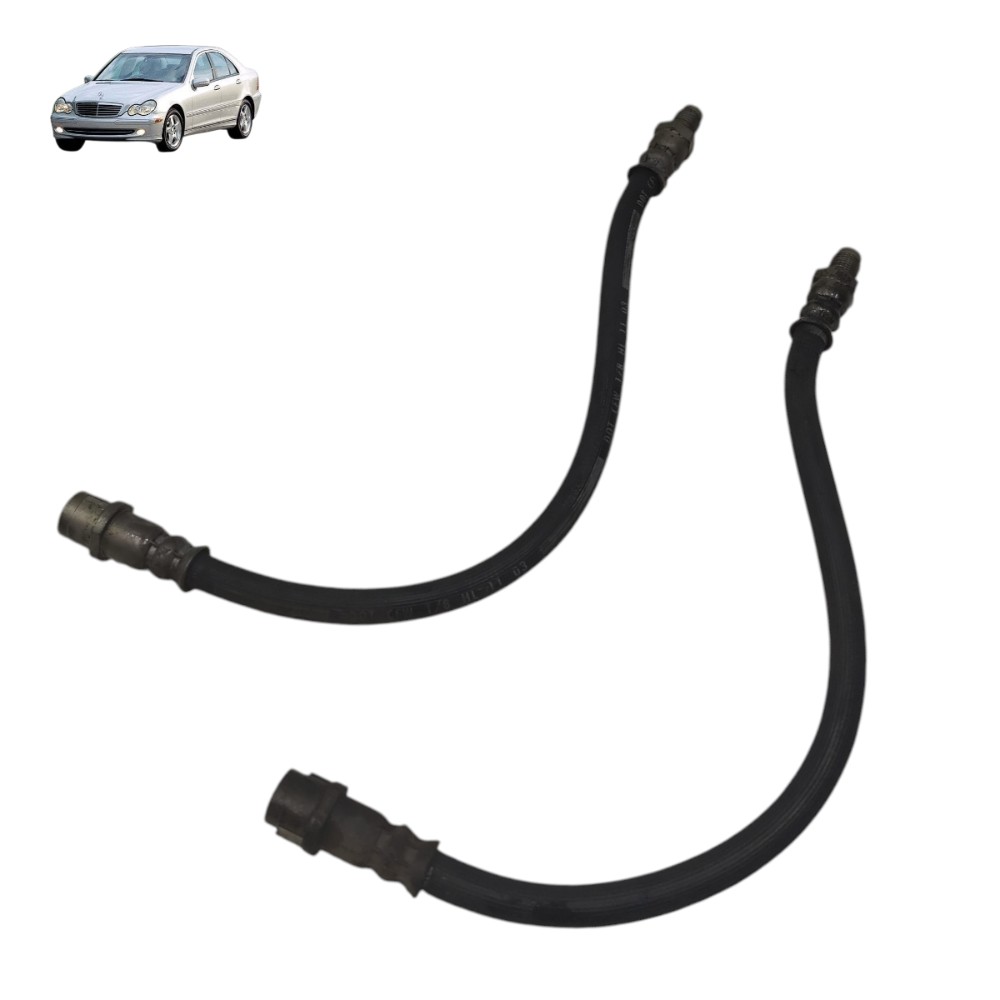 Par flexível freio traseiro Mercedes c230k 2003 2004 2005