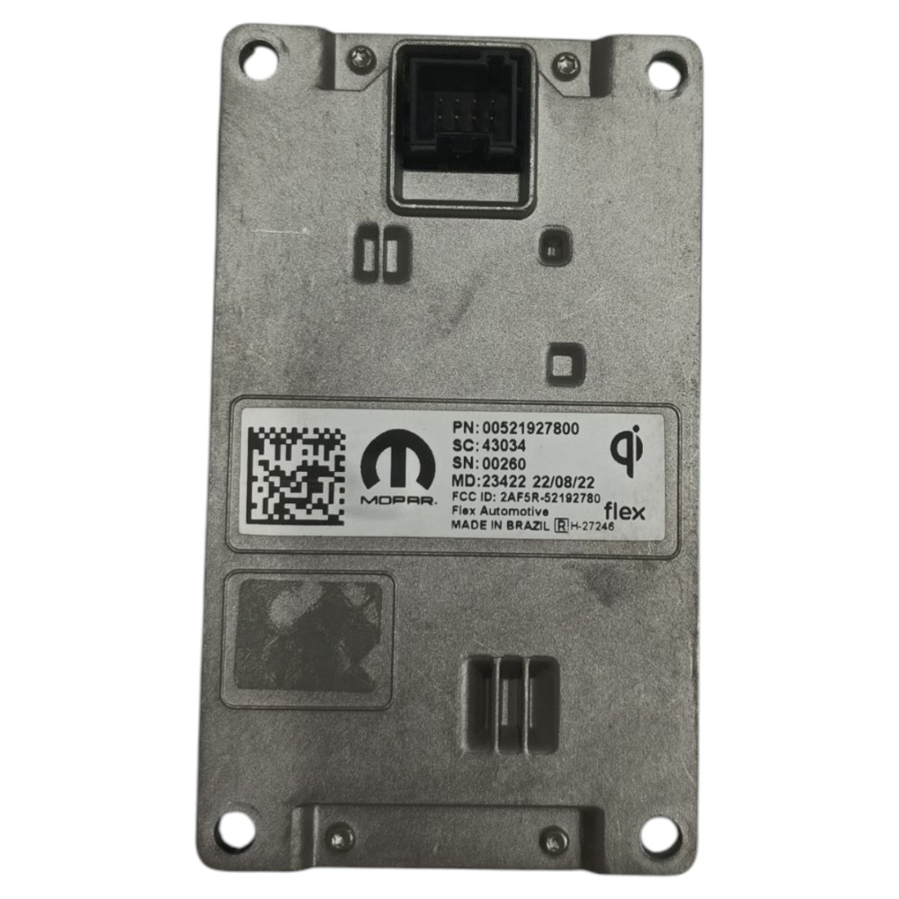 Carregador Indução Fiat Fastback 2021 2022 2023 2024 2025 3