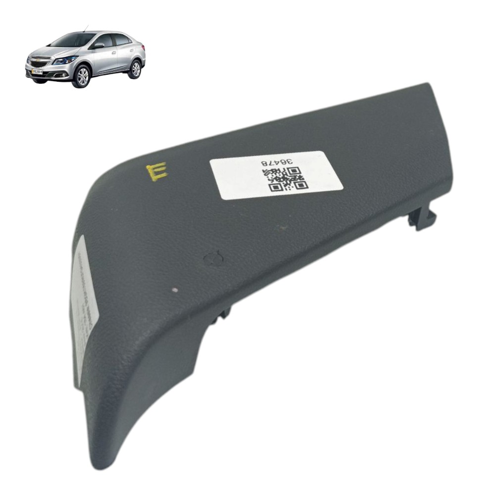 Moldura Banco Dianteiro Lado Esquerdo Gm Prisma 2014 2015 16 Preto 1
