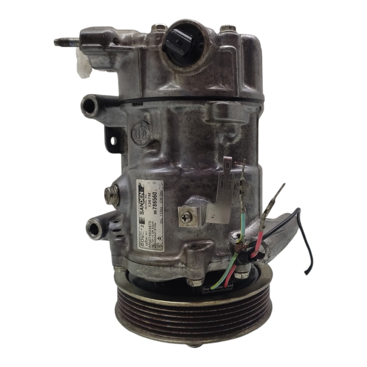 Compressor Ar Citroen C4 Lounge Peugeot 2008 Thp 96786560 2