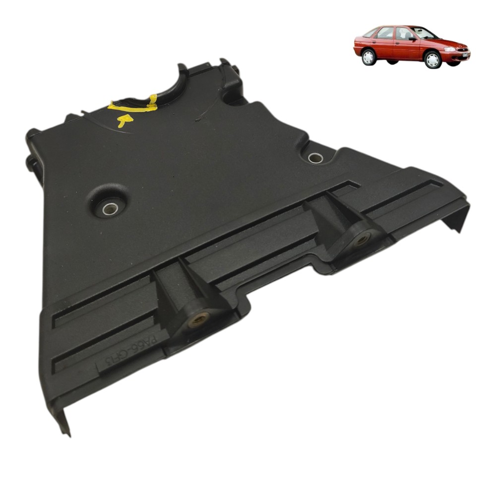Protetor capa correia Ford Escort 1.8 Zetec 1997 98 detalhe 1