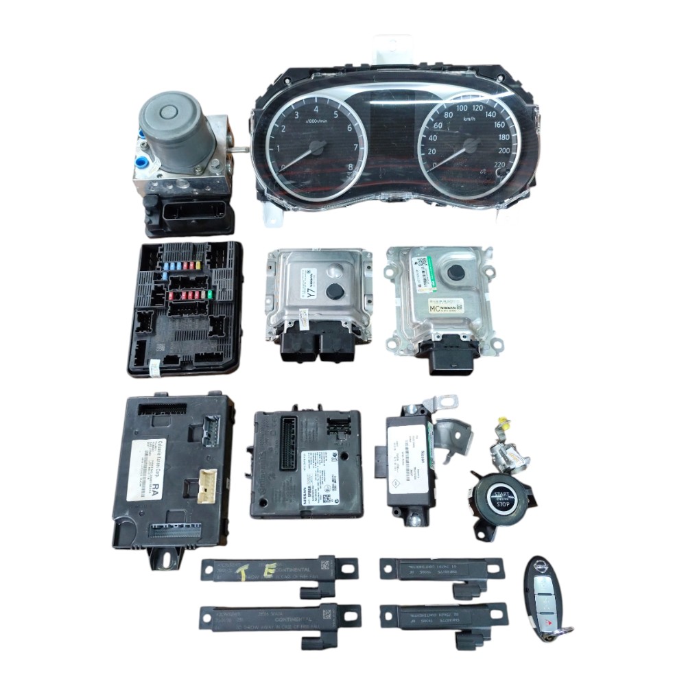 Kit Code Módulo Injeção Nissan Kicks 1.6 Sv Cvt 2020 Start 1