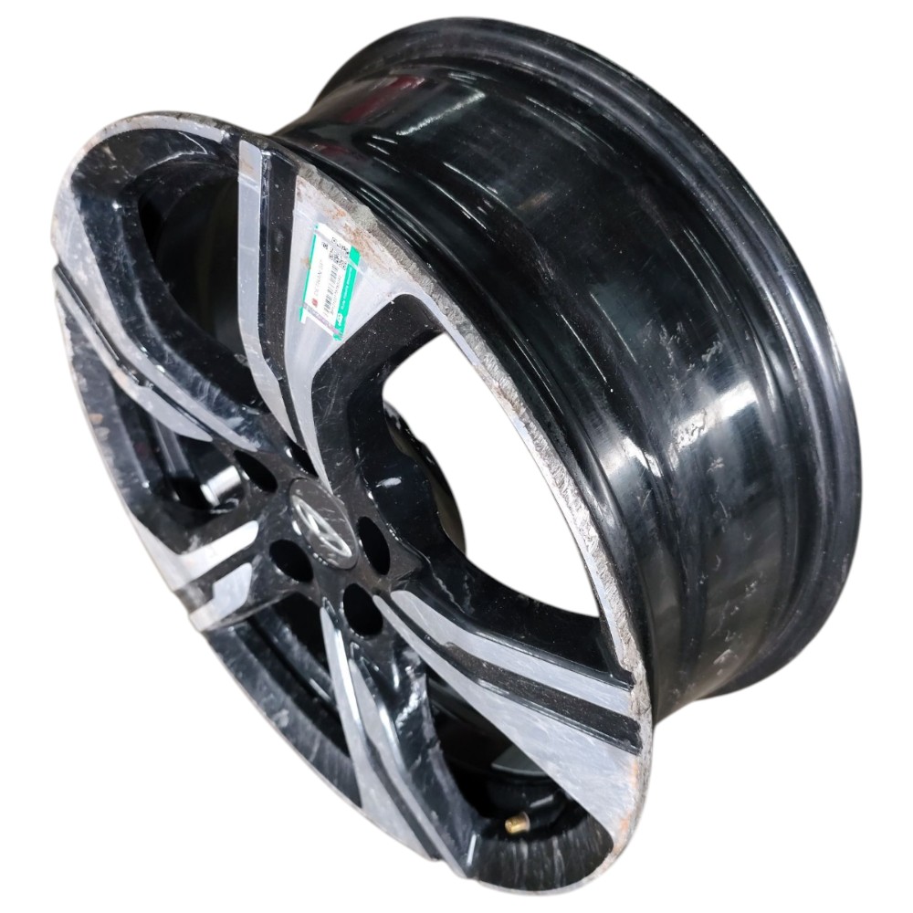 Jogo Roda Aro 17 5×108 Chery Tiggo 5x 2025 2024 Detalhes – Preto Diamantado 9