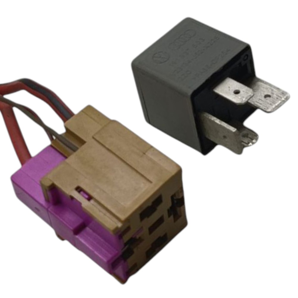 Conector Relé Auxiliar Multifuncional Vw Polo Fox Voyage Gol 4
