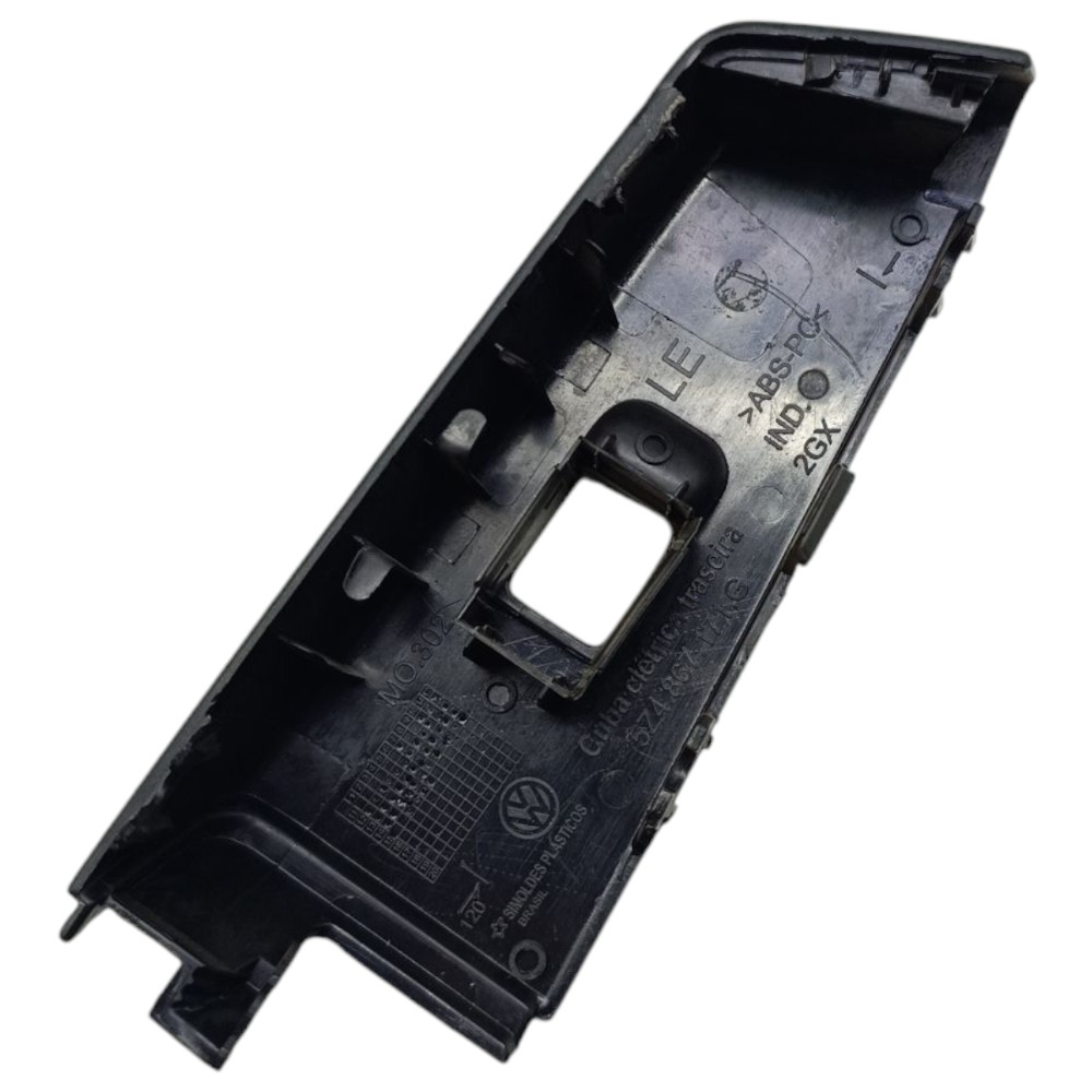Moldura Botão Vidro Traseiro Esquerdo Vw Crossfox 2014 2015 4