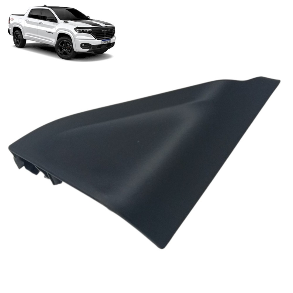 Acabamento Interno Retrovisor Direito Ram Rampage 2026 2025 Preto