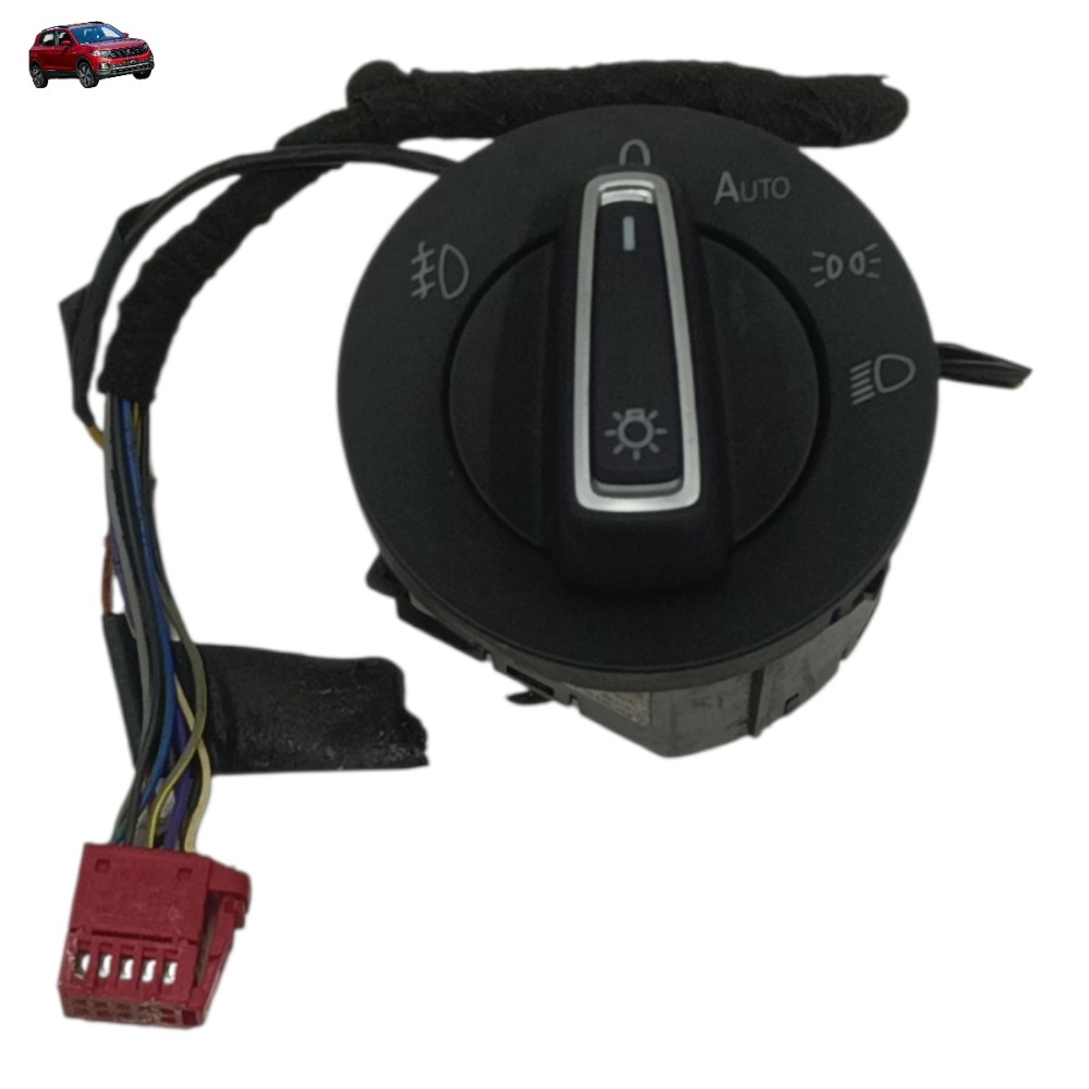 Chave comando farol vw tcross 2021 2022 2023 2024