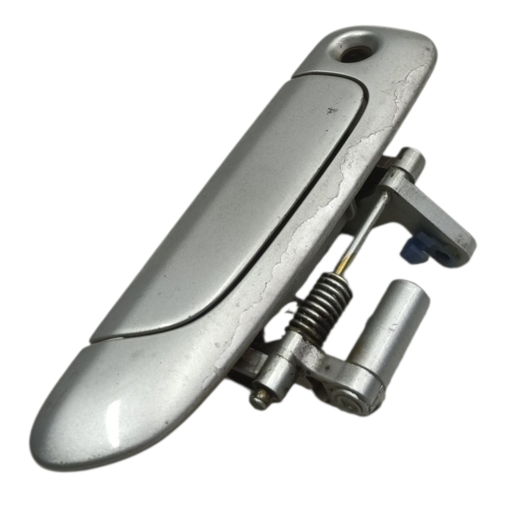 Maçaneta Externa Dianteira Direita Honda Fit 2003 2004 2005 Prata Dianteira 2