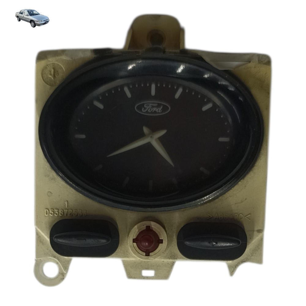 Relogio analógico painel ford escort 1998 2002 detalhe
