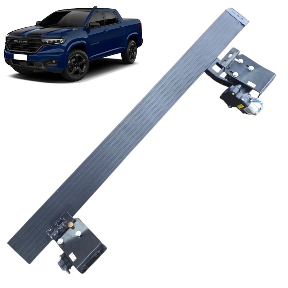 Estribo elétrico direito Ram Rampage 2026 2025 2024 detalhe