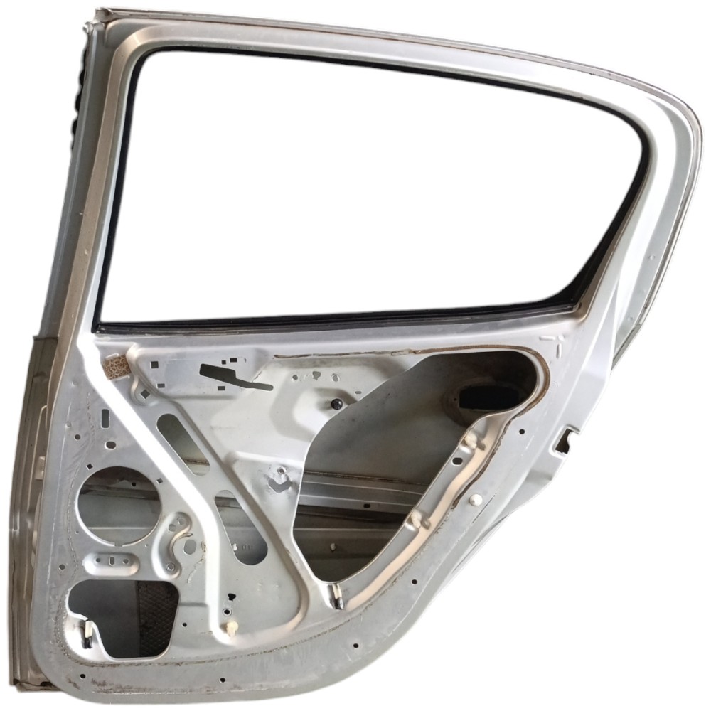 Porta Traseira Direita Peugeot 206 207 2007 2008 2009 2010 Traseira Direito Prata 4