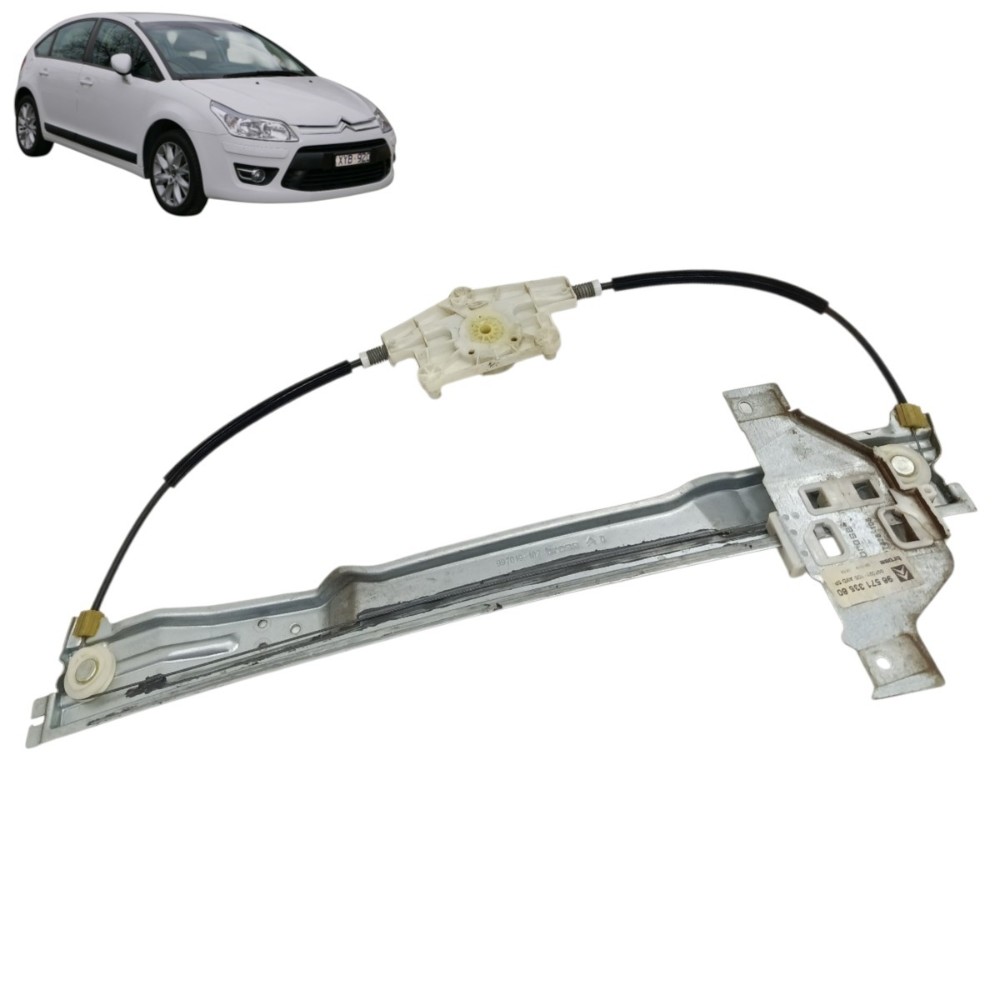 Máquina Vidro Dianteira Direita Citroen C4 2009 2010 2011
