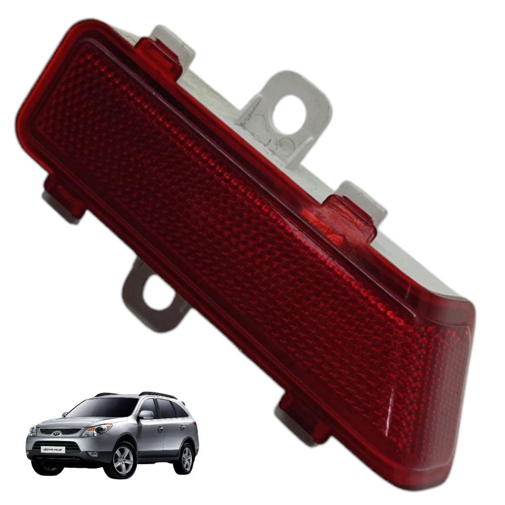 Luz Cortesia Porta Traseira Esquerda Hyundai Veracruz 2008 Vermelho 1