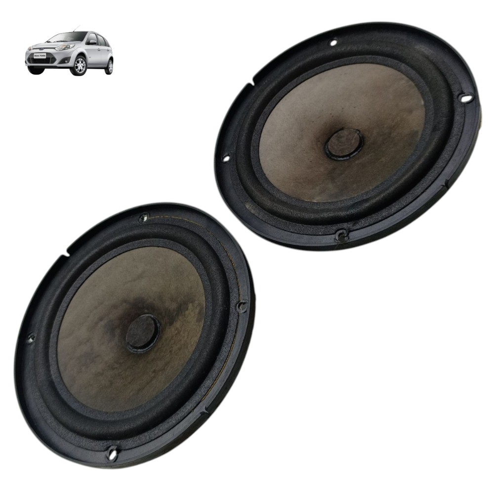 Par Alto Falante Porta Ford Fiesta 2014 2013 2012 2011 2008 Preto 1