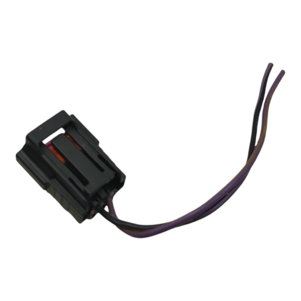 Plug Conector Bico Injetor Vw Polo Gol Fox Up 1.0 3cc Mpi 3