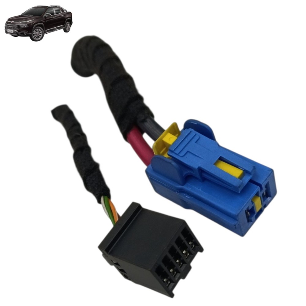 Plug conector módulo coluna direção fiat toro 00521688510