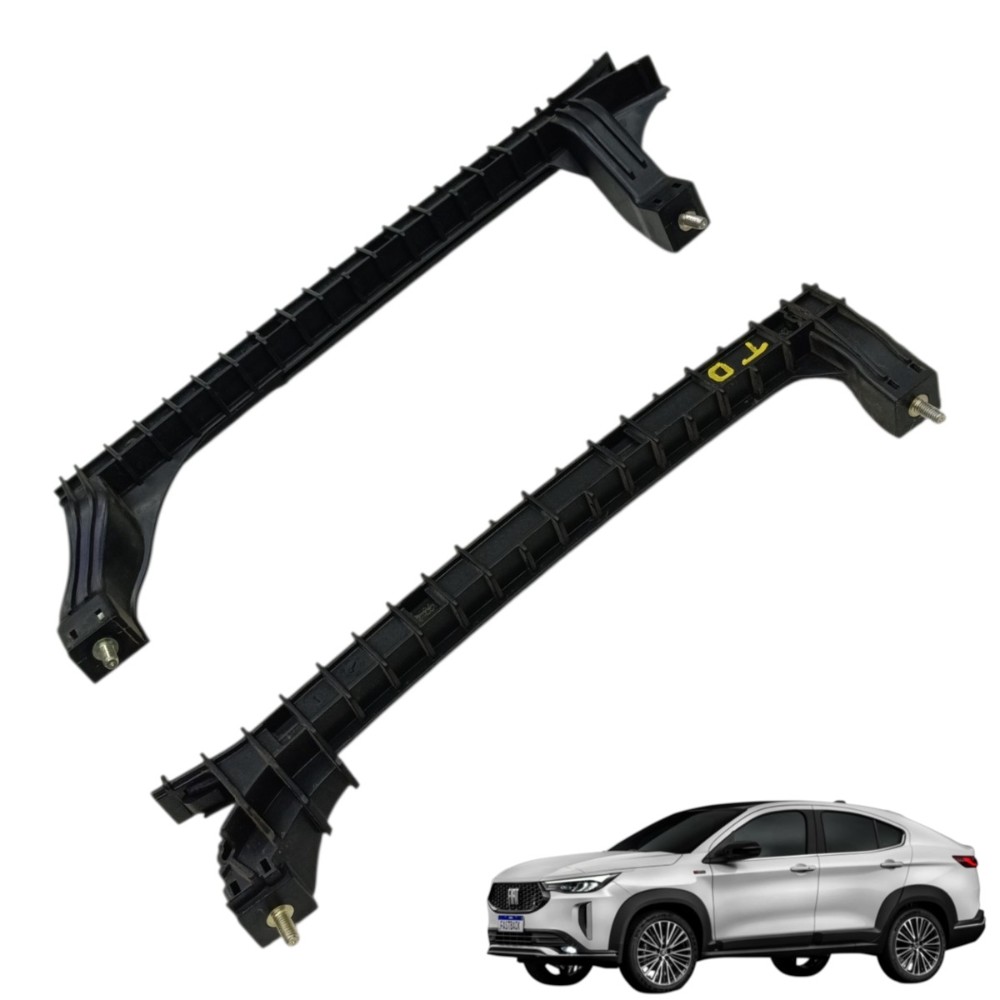 Par guia vidro traseira direita fiat fastback 2023 2024 2025