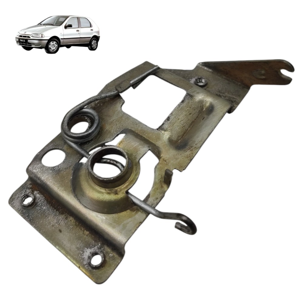 Trava fechadura capô Fiat Palio Siena 1996 1997 1998 1999