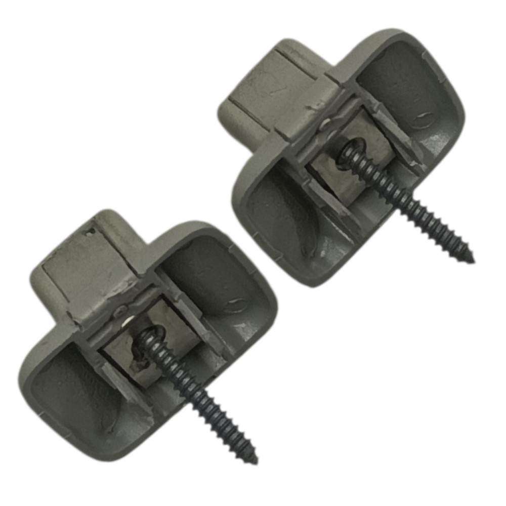Par Suporte Fixação Quebra Sol Vw Tiguan 2011 2012 2013 4