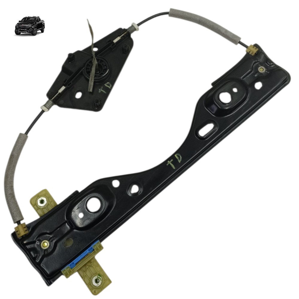 Máquina Vidro Traseiro Direito Fiat Toro 2018 2019 2020 2021 1
