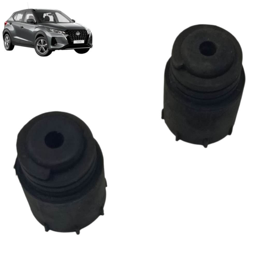 Par Batente Borracha Capô Nissan Kicks 2024 2023 2023 2021