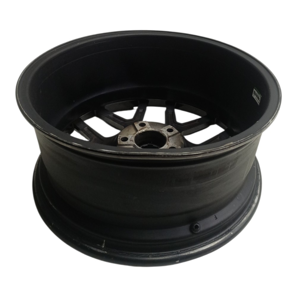 Roda Aro 19 5×112 Mercedes c230 2004 Detalhe Preto 4