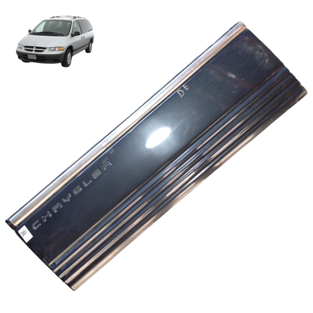 Friso Porta Dianteira Esquerda Chrysler Grand Caravan 2000 Azul-escuro 1