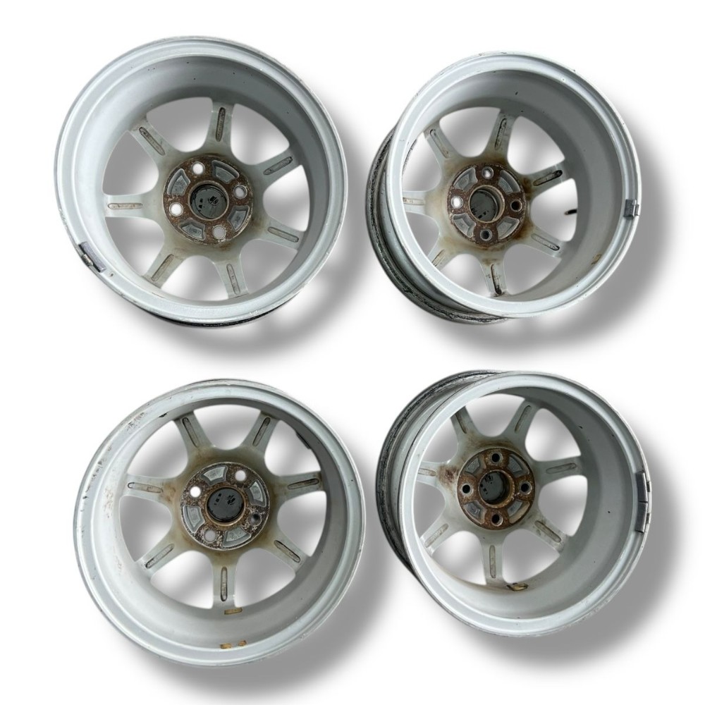 Jogo Roda Liga Aro 14 Honda Fit 2004 2005 2006 2007 4×100 Diamantado 6
