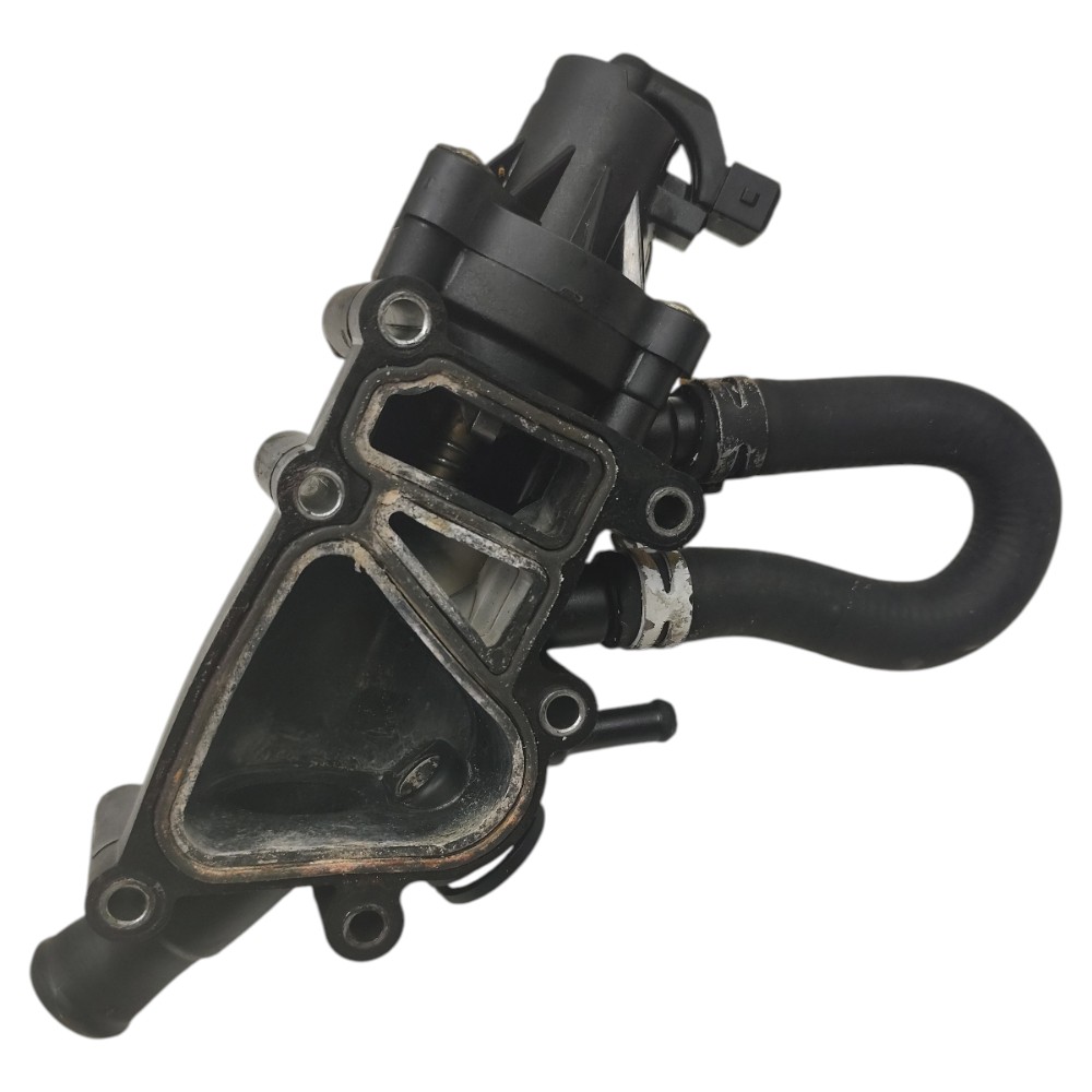 Carcaça válvula termostática Ford Ka 1.0 Zetec 2008 2009 10 3
