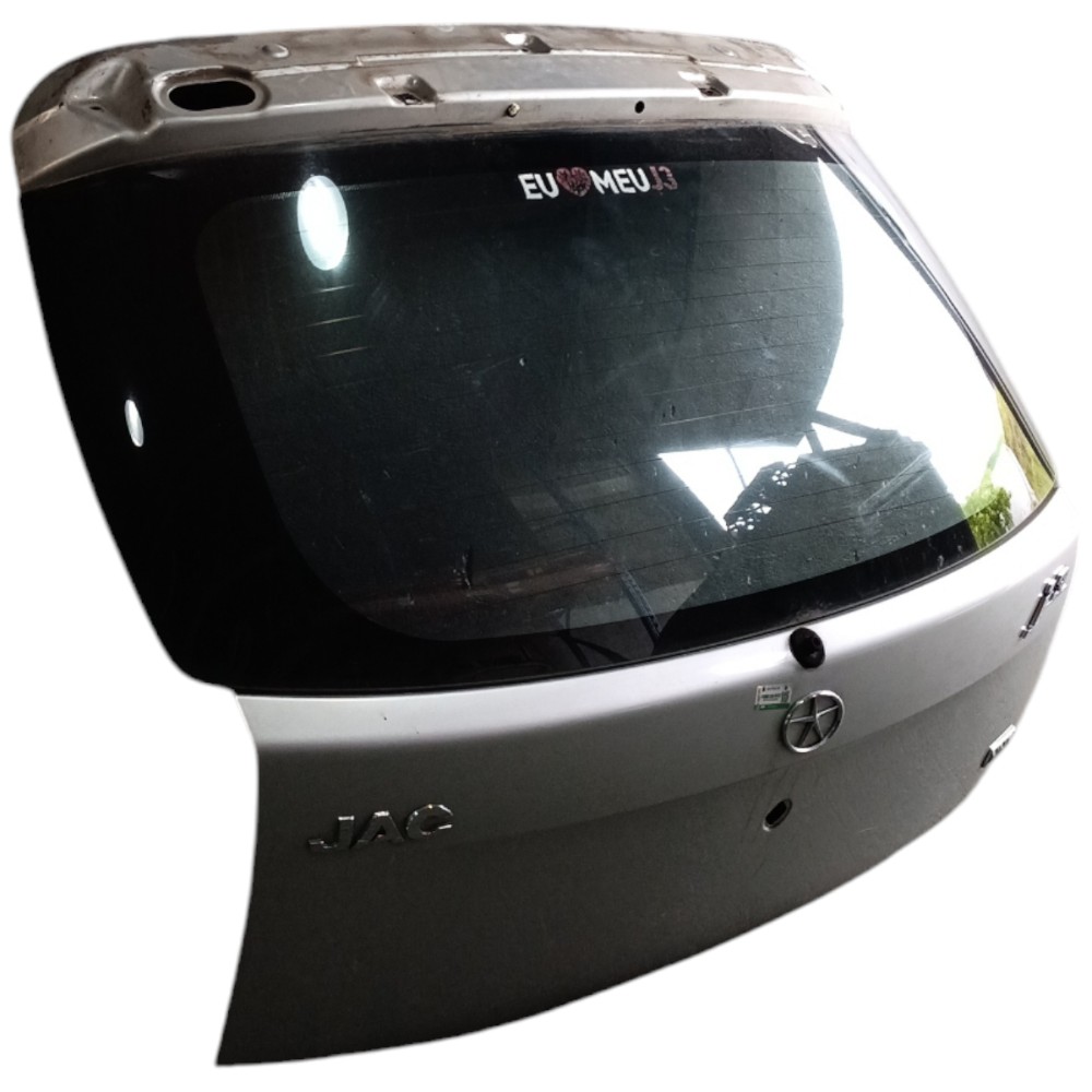 Tampa Traseira Jac J3 2011 2012 2013 2014 2015 2016 Prata 2