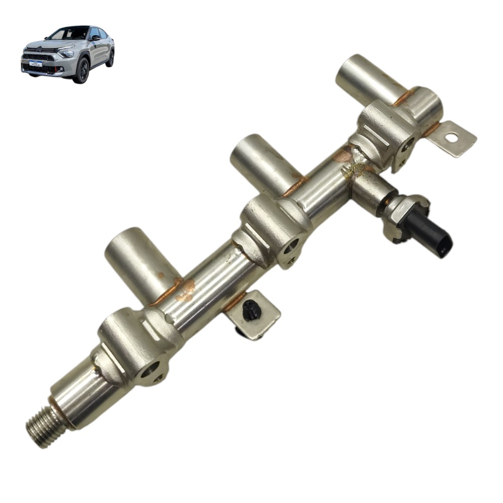 Flauta bico injetor Citroen basalt 1.0 3cc Turbo 2025 2024