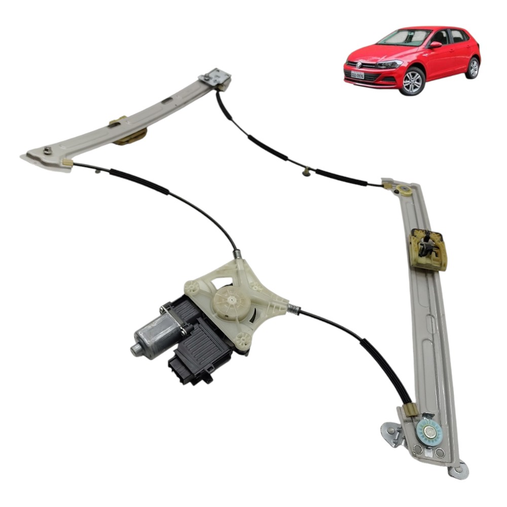 Motor máquina vidro dianteiro direito VW Polo virtus 2019 20 1