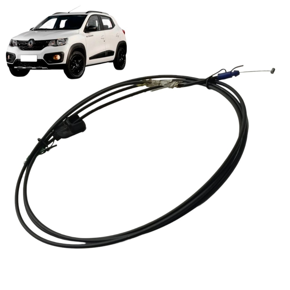 Cabo aço abertura capô Renault kwid 2018 2019 2020 2021