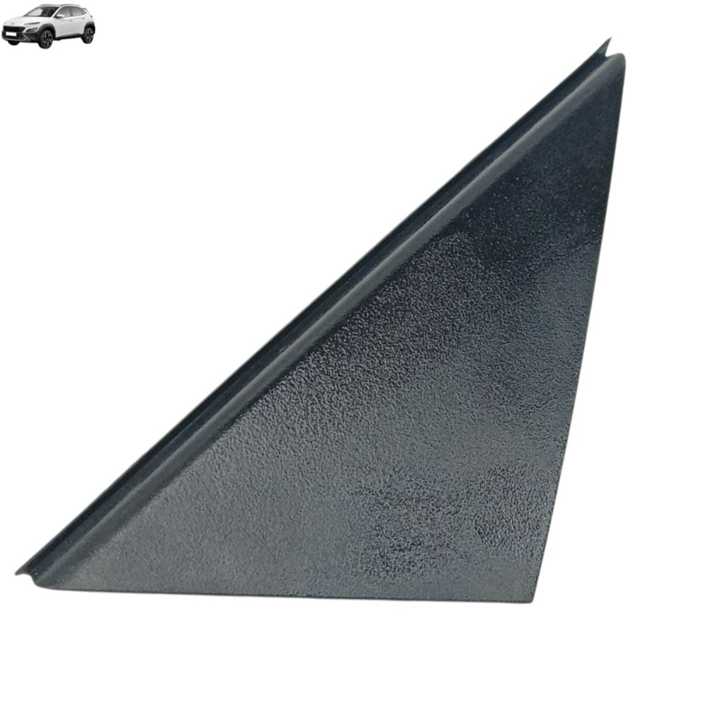 Acabamento externo retrovisor esquerdo Hyundai kona 2024 23