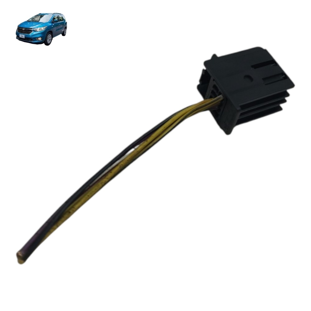 Plug Botão Vidro Porta Dianteira Direita Gm Spin 2015 2016