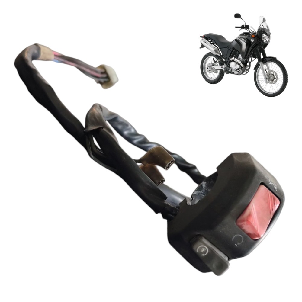 Chave botão punho partida Yamaha XTZ 250 Tenere 2011