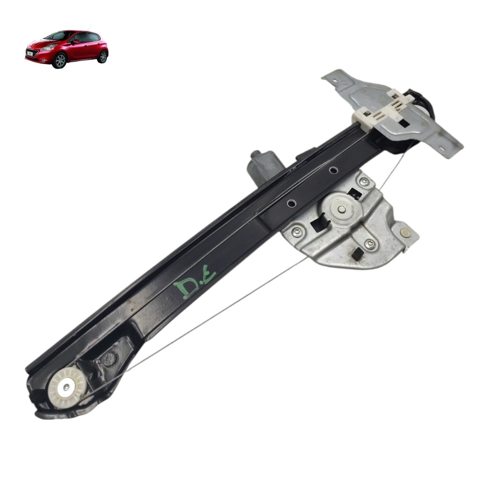 Motor Máquina Vidro Dianteiro Esquerdo Peugeot 208 2014 2015 1