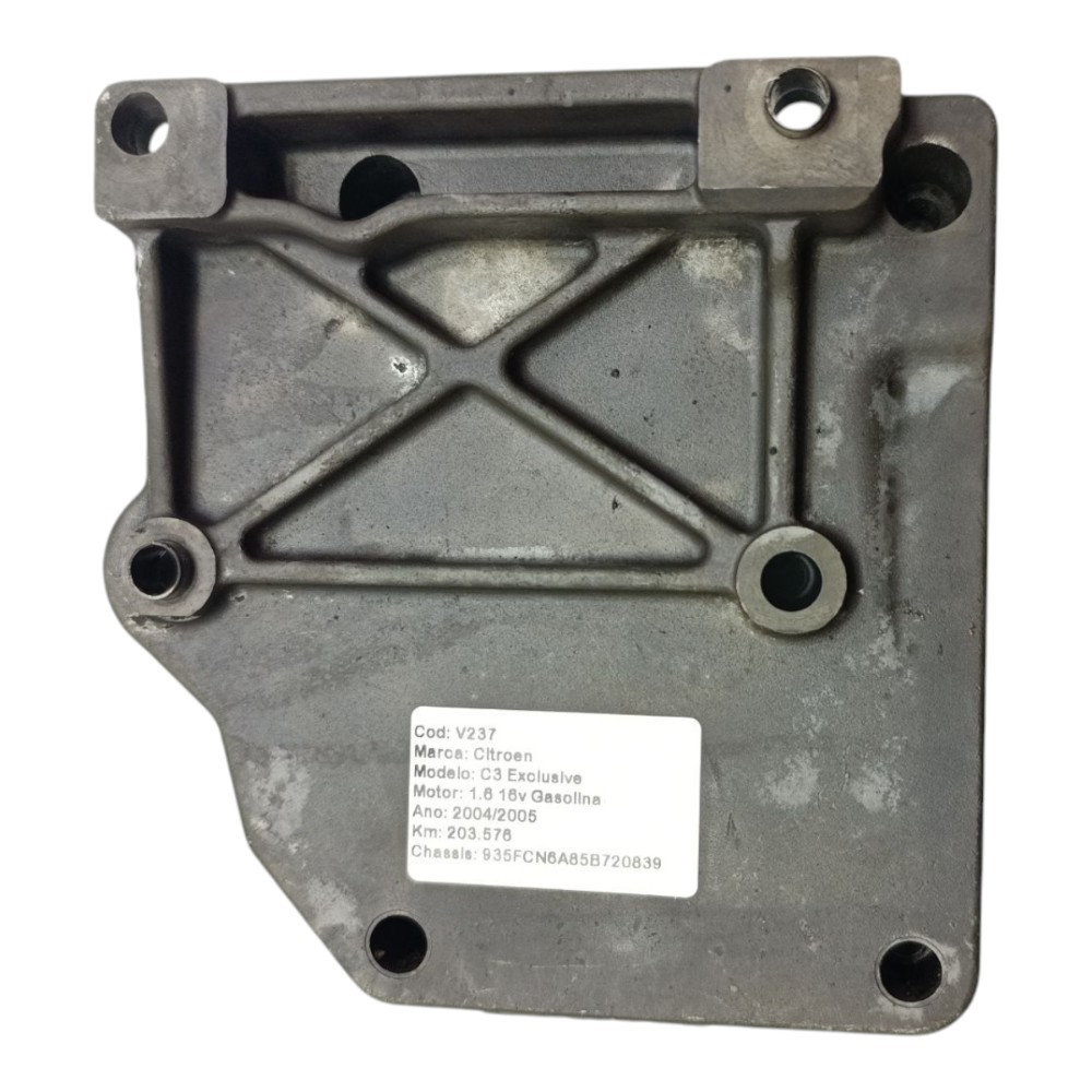 Suporte Compressor Ar Citroën C3 1.6 2004 2005 2006 2007 08 4