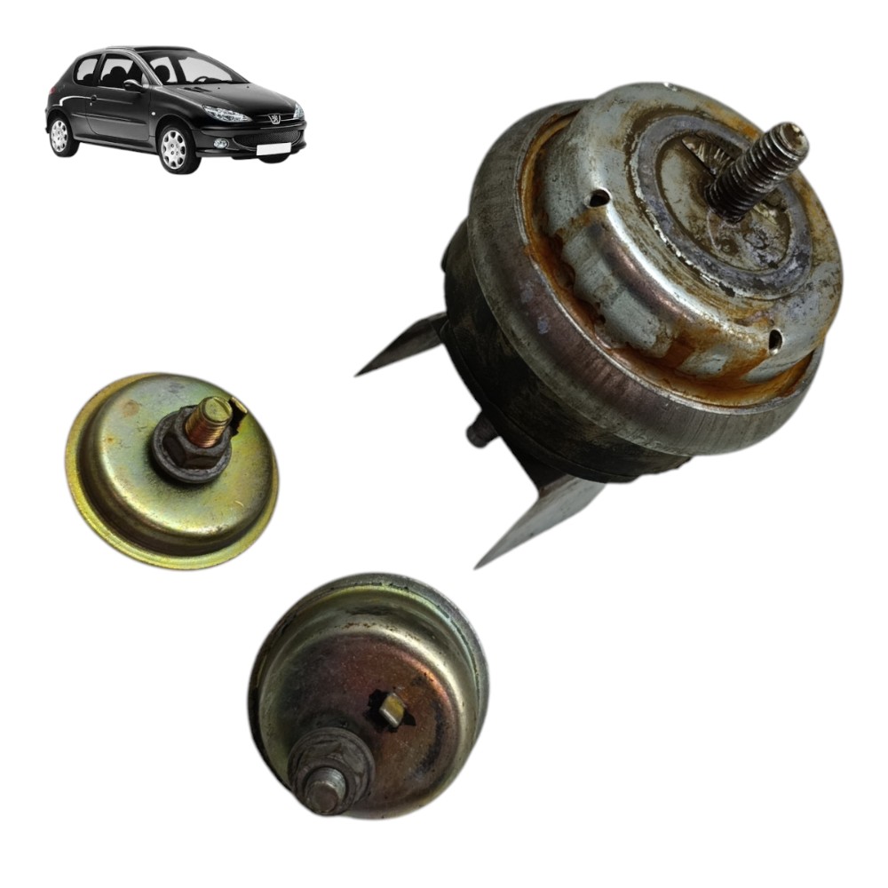 Jogo Coxim Motor Lado Direito Peugeot 206 207 1.4 Flex 2008 1