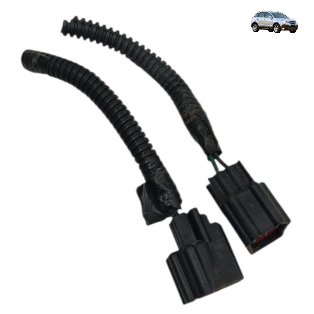 Par Plug Conector Motor Esguicho Parabrisa Gm Captiva 2010 1