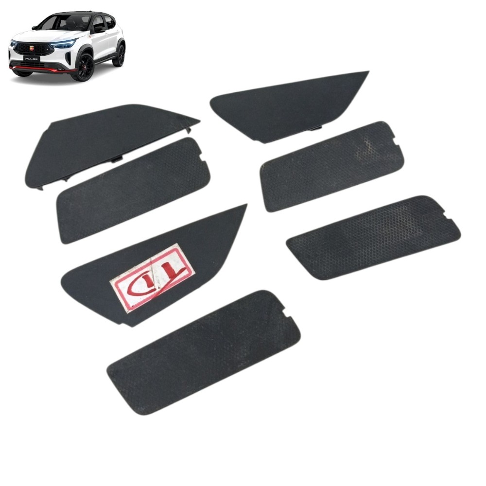 Jogo Acabamento Portas Fiat Pulse Abarth 2023 2024 2025 Preto