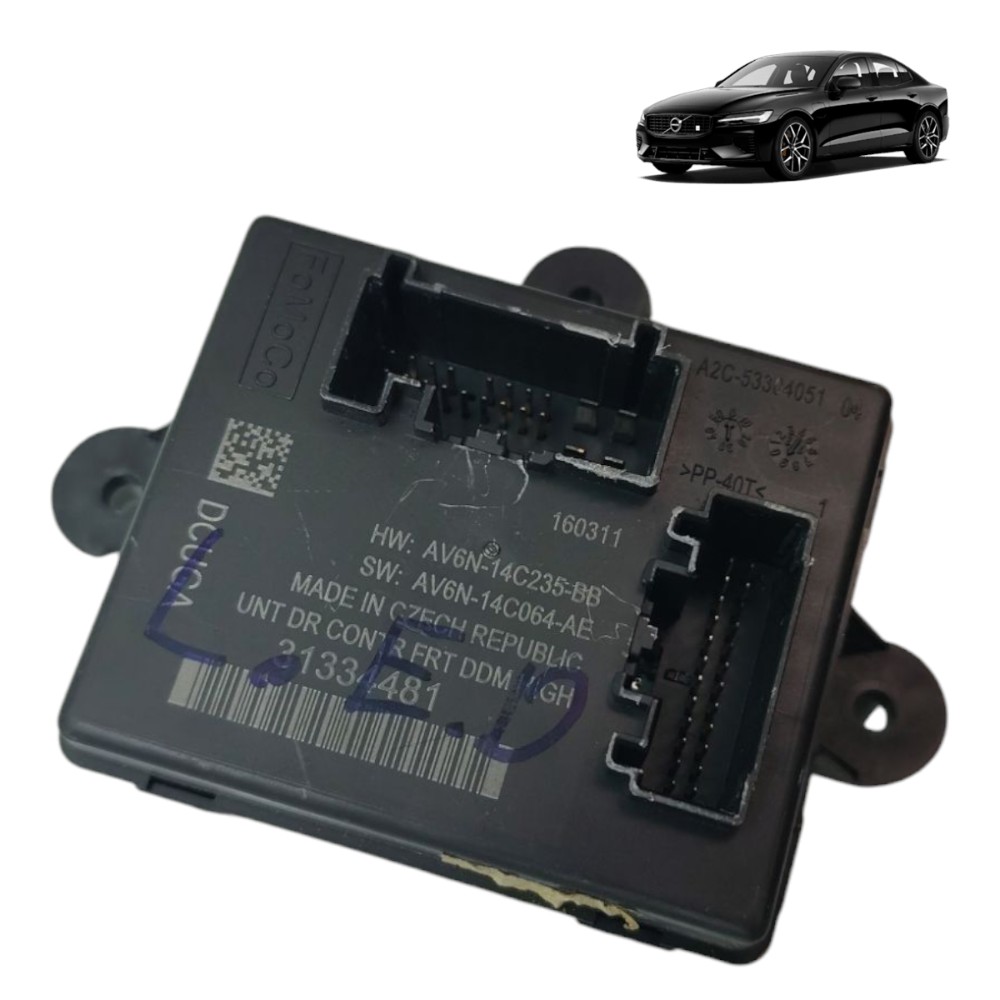 Módulo Porta Dianteira Esquerda Volvo S60 T4 2011 2012 2013 1