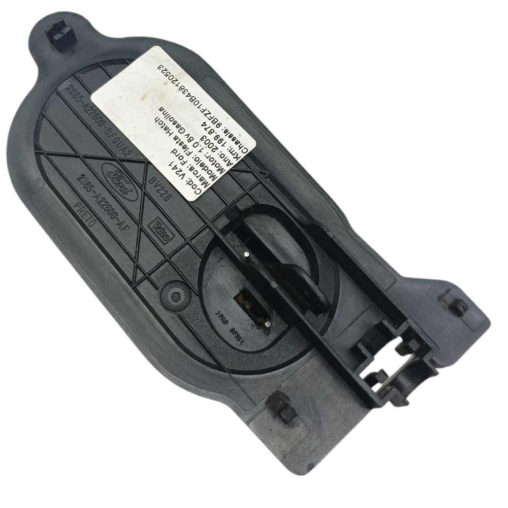 Maçaneta Interna Direita Ford Fiesta 2003 2004 2005 2006 07 Preto Dianteira/traseira 4